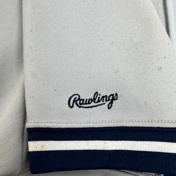 Vintage Rawlings Gray New York Baseball Jersey - Picture 11 of 14
